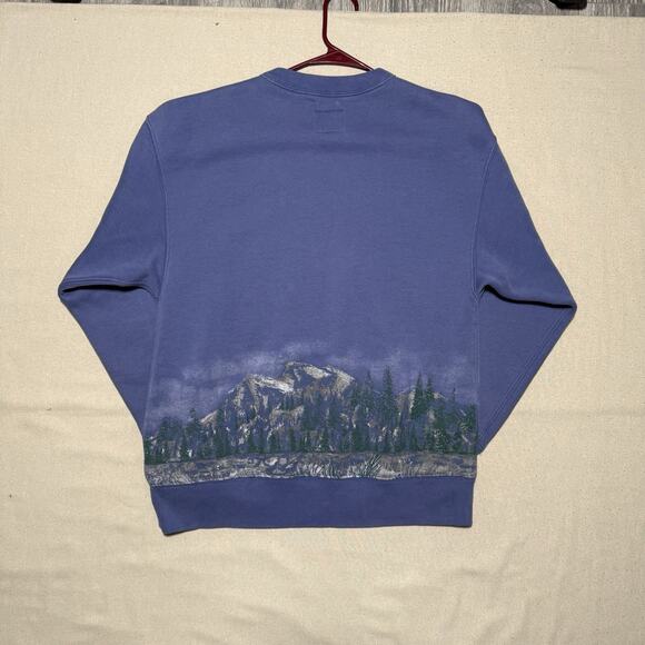 Abercrombie & Fitch Sweatshirt Womens Size S Montana Rocky Mountains Scenic Crew - Picture 3 of 8